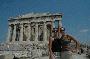 tina and dena in front of the parthenon
