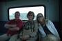 Ron, Linda and Tina on the shuttle to the airport  in Kansas City